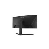 Asus TUF Gaming VG34VQL3A Curved Gaming Monitor – 34", UWQHD (3440 x 1440), 180Hz, 1500R, Curved design, Extreme Low Motion Blur™, Freesync™ Premium Pro, 1ms (GTG), 125% sRGB, DisplayHDR™ 400, DisplayWidget Center - 90LM06F0-B02E70 | Shoptok.si