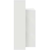  Stol s policom Bijelo 100 x 40 x 90 cm Konstruirano drvo | Eponuda.com