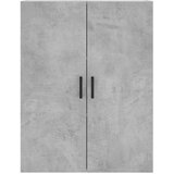  Visoka komoda siva betona 69,5x34x180 cm od konstruiranog drva | shoptok.hr