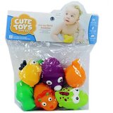 Magic Toys Safari živali mehka kopalna igrača 6-delni komplet | Shoptok.si