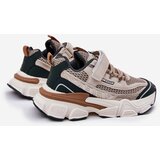 Boto Sneakers Sports Shoes For Children With Velcro Beige Ronivelle | Shoptok.si