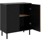 Livetastic KOMODA, črna, hrast artisan | Shoptok.si