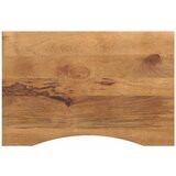 vidaXL Mizna plošča ukrivljena 90x50x2,5 cm trden mangov les | Shoptok.si