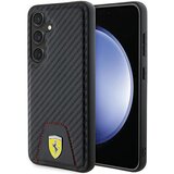 Ferrari CARBON ŠIVANO SPODNJE OVITE ZA SAMSUNG GALAXY S24 ČRNO, (21898828) | Shoptok.si