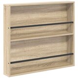  Polica za časopise s policom 2 pcs Sonoma hrast 80 x 12 x 70 cm | shoptok.hr