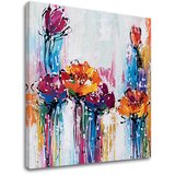  Slike na platnu abstrakt 1-delna XOBCHAB015 (galerija slik) | shoptok.hr