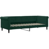  Dnevni krevet na razvlačenje tamnozeleni 80 x 200 cm baršunasti | shoptok.hr