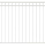 Element Ograde ASSEN Bijelo 170 x 150 cm Čelik | shoptok.hr