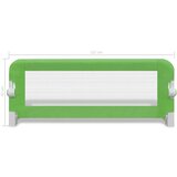  Posteljno varovalo za otroke 2 kosa zeleno 102x42 cm, (21231692) | Shoptok.si