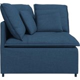  Modularna Kutna Sofa s Jastucima Plava 100 cm | shoptok.hr