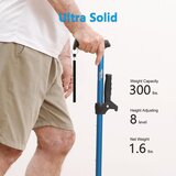 HEALTHBAZAAR štirinožna nastavljiva sprehajalna palica z ergonomsko ročico odprta embalaža | Shoptok.si