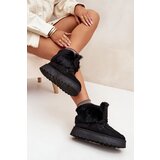 Big Star Women's Snow Boots On Platform With Fur And Lacing | Shoptok.si