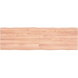 Stolna ploča svjetlosmeđa 140x40x(2-4) cm obrađena hrastovina | shoptok.hr