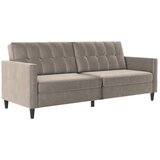 Støraa Bež žametna sedežna garnitura 203 cm Hartford – | Shoptok.si