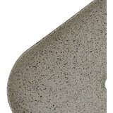 Nadgradni umivaonik sivi pravokutni 48x37,5x13,5 cm keramički | shoptok.hr
