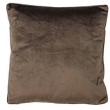  Jastučić velvet 40x40 cm smeđi | shoptok.hr