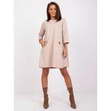 RELEVANCE Dress-RV-SK-6274.36P-beige | shoptok.hr