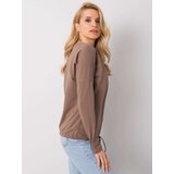 BASIC Feel Good Blouse-RV-BZ-5122.15P-brown | Shoptok.si
