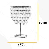 Lesnina XXXL NAMIZNA SVETILKA 30/30/50 cm | Shoptok.si