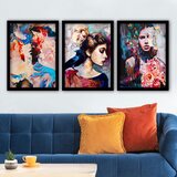 Wallity Set uramljenih slika 3SC160, 3 dijela | Eponuda.ba