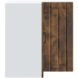  Kuhinjska stenska kotna omarica Lucca dimljen hrast inž. les, (22010659) | Shoptok.si