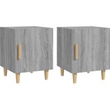  Noćni ormarići 2 kom boja hrasta sonome od konstruiranog drva | shoptok.hr