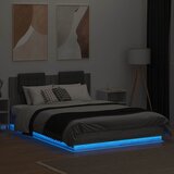  Okvir kreveta s uzglavljem LED boja hrasta sonome 150 x 200 cm | Eponuda.com