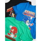 Sinsay Komplet od 3 majice dugih rukava Sonic the Hedgehog | shoptok.hr