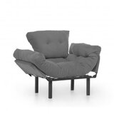  Fotelja Nitta 95x85x70cm Siva | Eponuda.ba