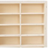 Drvena kolekcionarska vitrina s 56 odjeljaka 40x4,5x60 cm | shoptok.hr