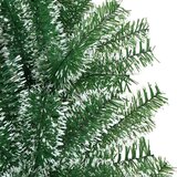 vidaXL Umetna novoletna jelka s snegom zelena 240 cm | Shoptok.si