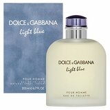 Dolce & Gabbana Light Blue Pour Homme Toaletna voda za moške 200 ml | Shoptok.si