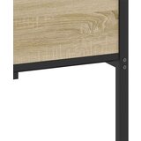  Posteljni okvir brez vzmetnice sonoma hrast 107x203 cm inž. les, (21791059) | Shoptok.si