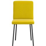  Jedilni stoli 6 kosov rumen žamet, (21828316) | Shoptok.si