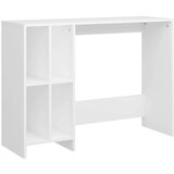  Miza za prenosni računalnik bela 102,5x35x75 cm iverna plošča, (20640687) | Shoptok.si