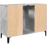 Ormarić za umivaonik siva boja betona 80 x 33 x 60 cm drveni | shoptok.hr