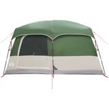  Obiteljski šator s krovom Zelena 380 x 260 x 190 cm Poliester | Eponuda.com