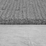 Flair Rugs Siv ročno tkan volnen tekač 80x230 cm Harris Boucle &amp;ndash; Slike