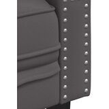  Chesterfield garnitura od 3 dijela, siva, umjetna koža | shoptok.hr