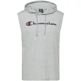 Champion Authentic Athletic Apparel Majica mornarska / pegasto siva / rdeča