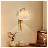 Brilagi - LED zidna lampa RAYA 1xE14/40W/230V + LED/3W lan/bež | Eponuda.com