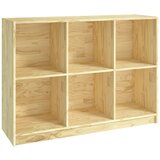 Maison Chic Knjižna omara - Knjižni regal 104x33x76 cm trdna borovina, (21723304) | Shoptok.si