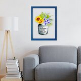 Wallity CAM5445 multicolor decorative framed painting Cene
