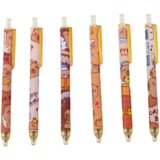  Capybara Pen Set 6 Pieces Blue Ink | Shoptok.si