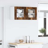  Kuhinjski element s polico 2 pcs Dimljeni oreh 40 x 31 x 40 cm, (5000131332) | Shoptok.si