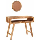  Toaletni stol Smeđa 90 x 76 x 45 cm Čvrsto drvo manga | Eponuda.ba