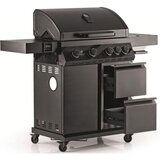 Landmann Plinski roštilj Cool Black 4.1 Maxx (Površina za pečenje (Š x D): 76 x 41 cm, Broj plamenika: 4 Kom.) Cijene