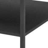 XXXL Klubska Miza Vermont 1, Hrast, Črna | Shoptok.si