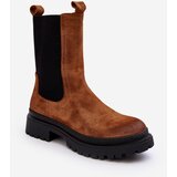 EVENTO Women's Zip-up Ankle Boots Camel Samil | Shoptok.si