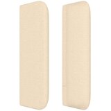  Uzglavlje s ušima krem 203x16x78/88 cm od tkanine | shoptok.hr